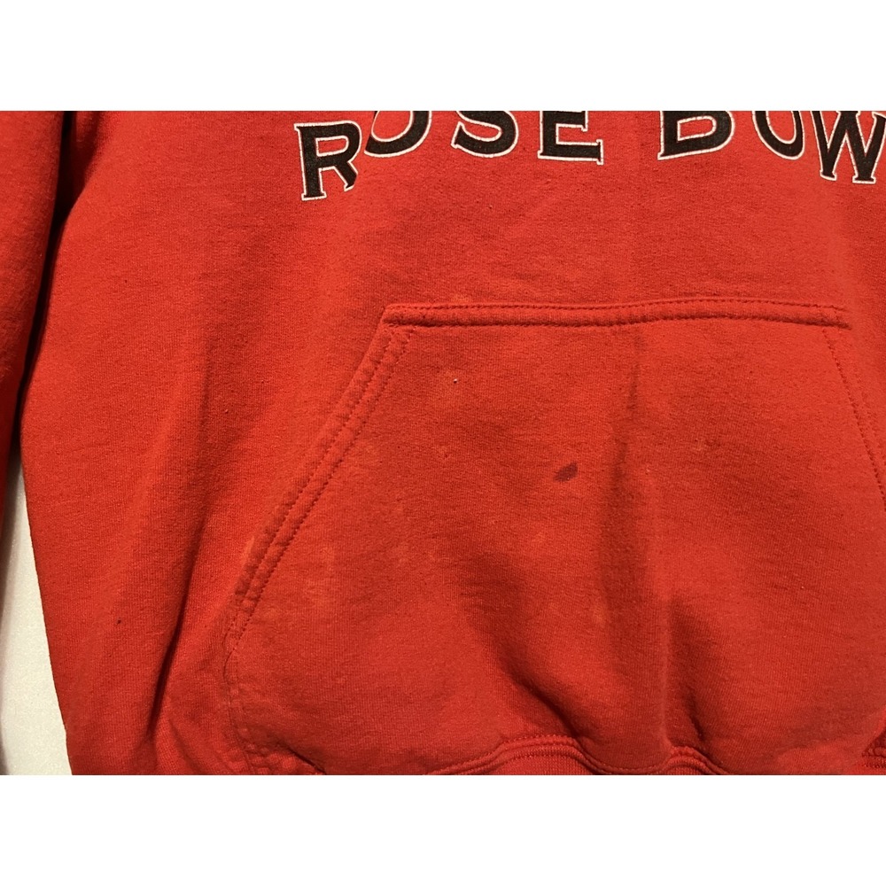 NCAA Wisconsin Badgers 2013 Rose Bowl Hoodie Gildan - Picture 4 of 5
